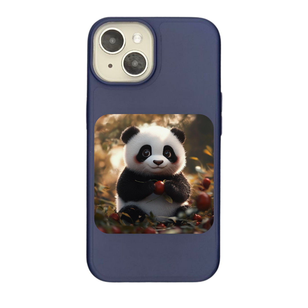 Sweet Panda with Autumn Harvest Charm