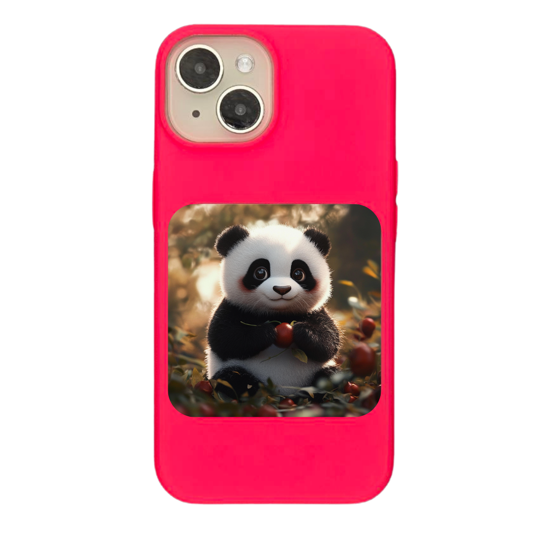 Sweet Panda with Autumn Harvest Charm