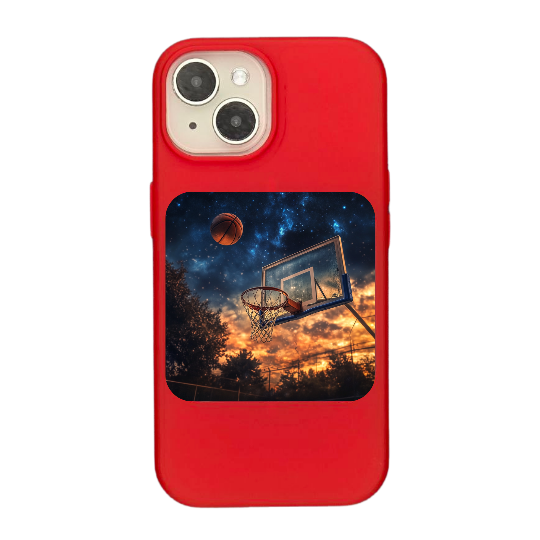 Cosmic Dunk: The Perfect Shot in the Night Sky