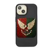 Mexico Flag - Textured Artwork with National Eagle and Symbols