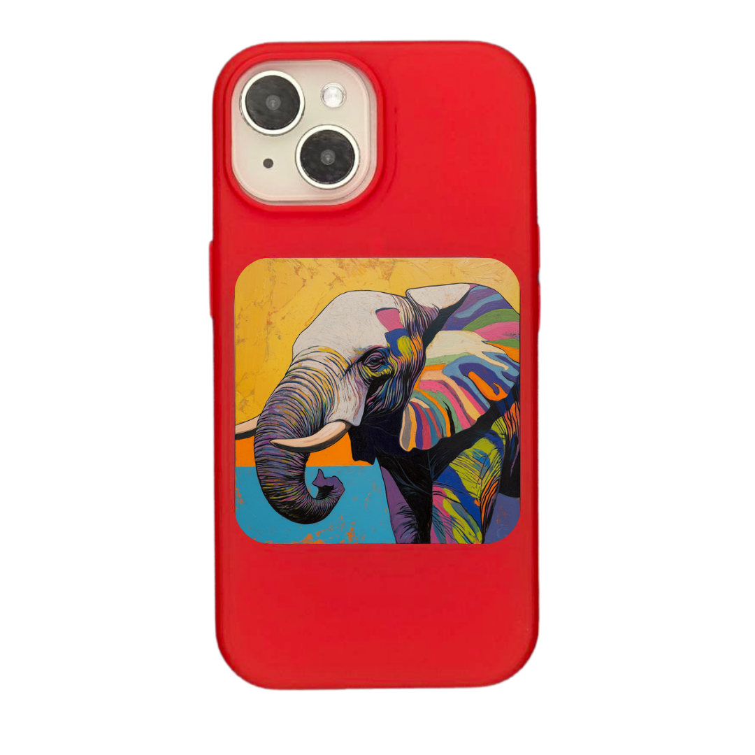 Vivid Majesty Kaleidoscope Elephant