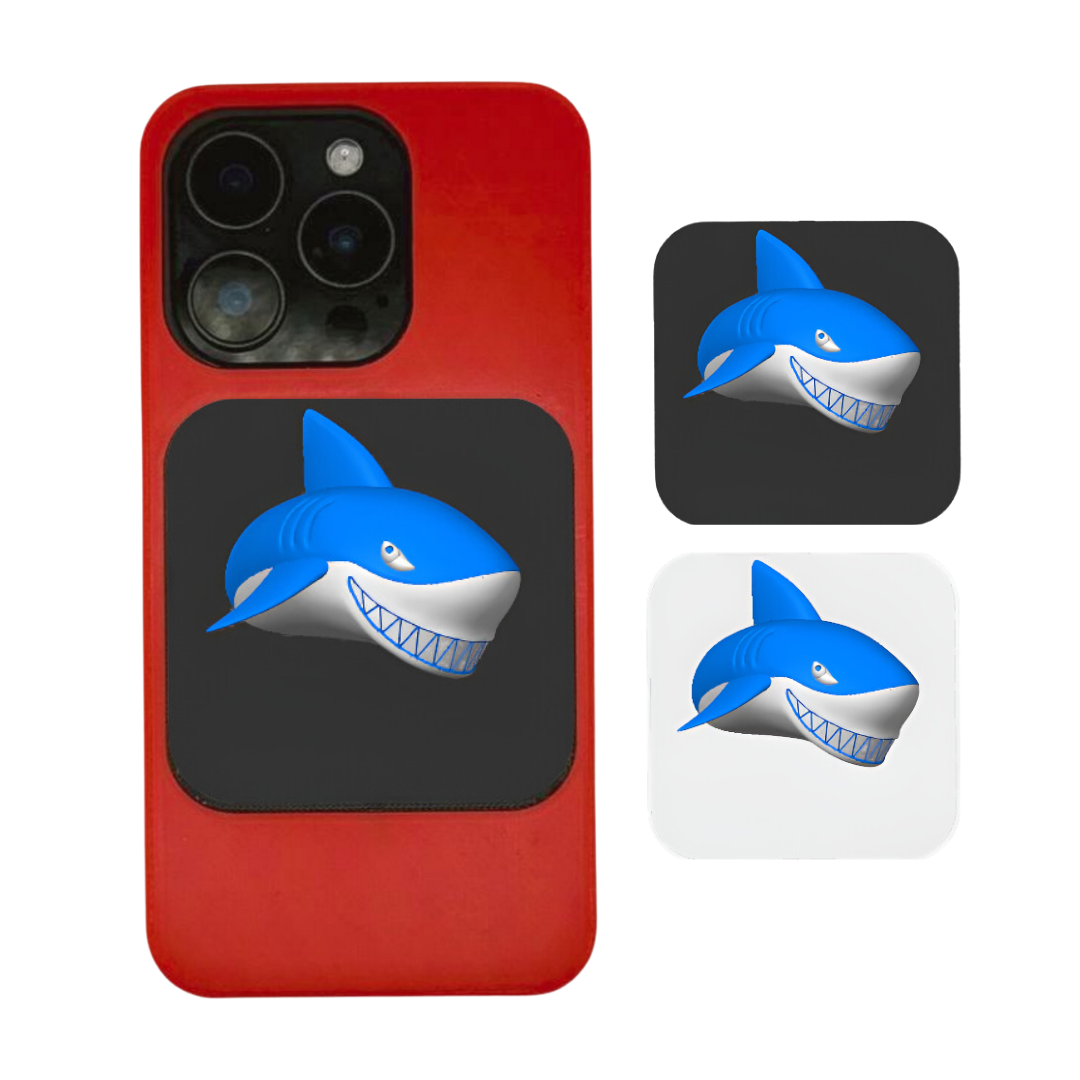 3D Blue Shark Vyb Plate