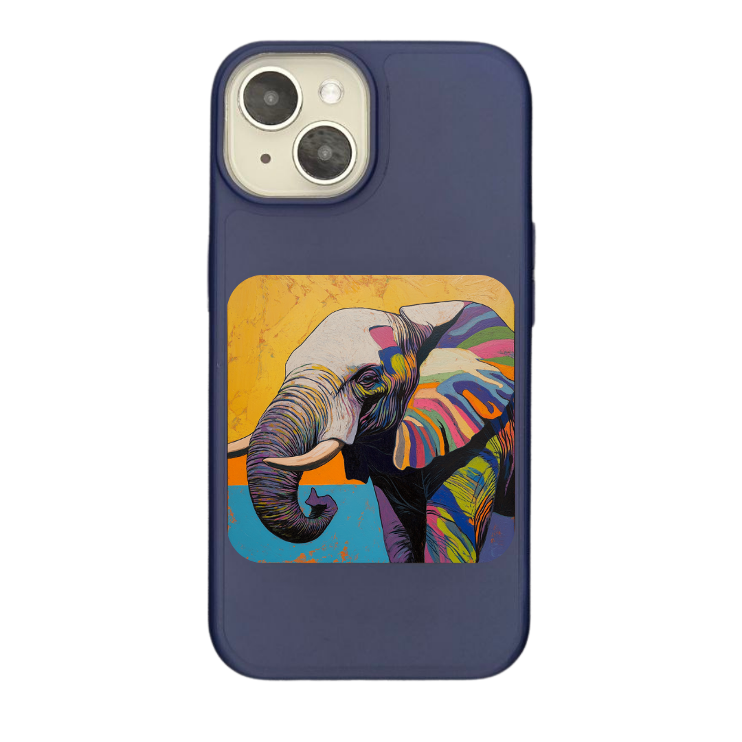 Vivid Majesty Kaleidoscope Elephant